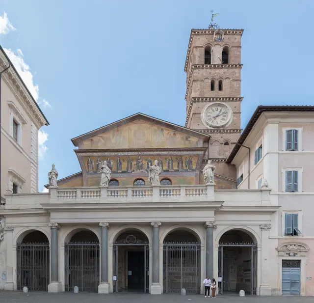 Basilica of Santa Maria in Trastevere - <span class="int-own-work" lang="en">Own work</span> 2/9