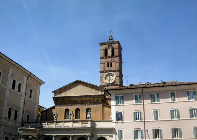 Basilica of Santa Maria in Trastevere - <span class="int-own-work" lang="en">Own work</span> 7/9
