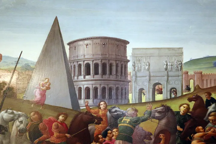 Pyramid of Caius Cestius - <span class="int-own-work" lang="en">Own work</span> 4/7