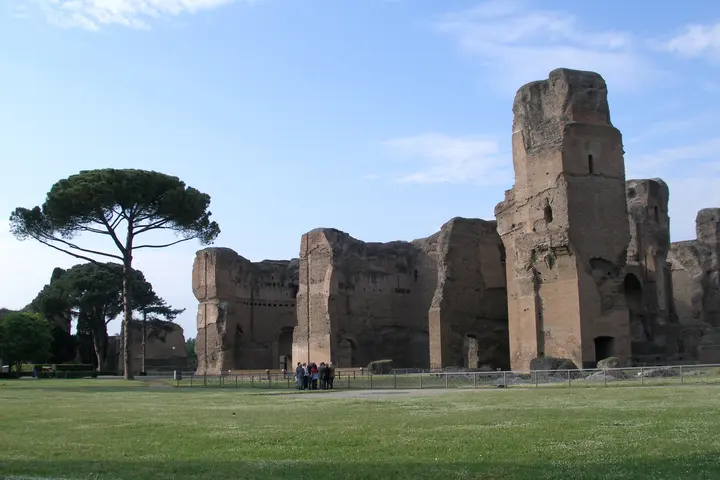 Baths of Caracalla - <span class="int-own-work" lang="en">Own work</span> 9/11